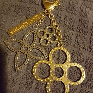 Authentic Louis Vuitton bag charm